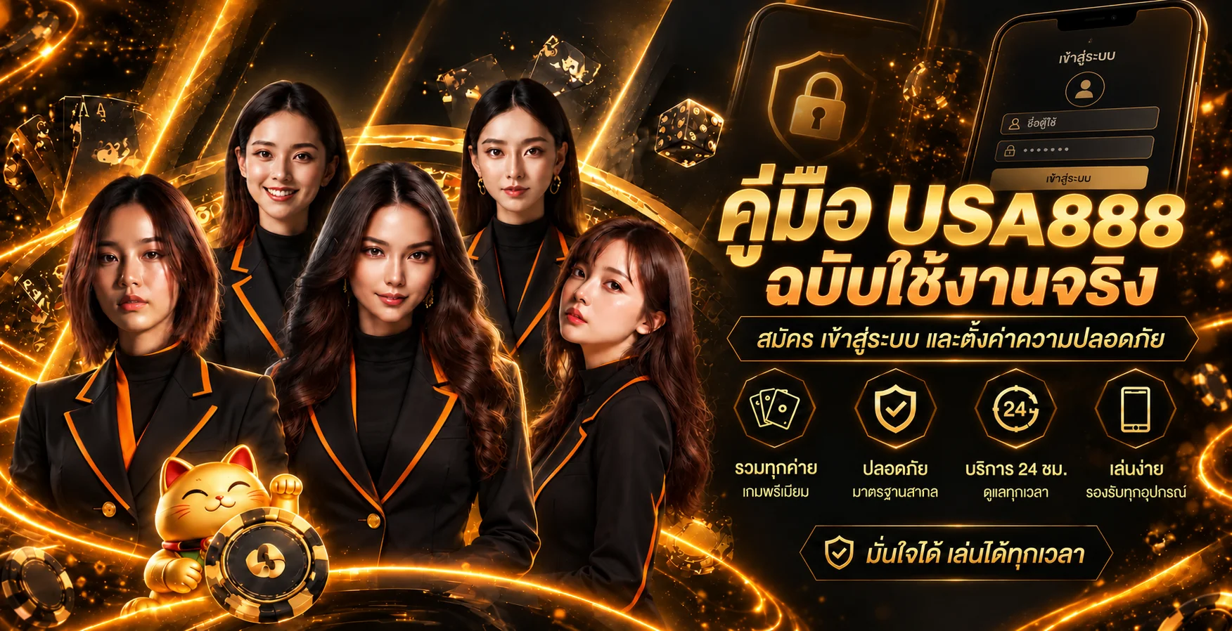 USA888 คู่มือสมัคร เข้าสู่ระบบ และดูแลบัญชี